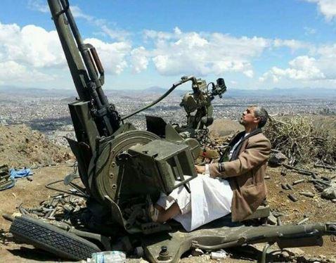 انهدام پهپاد متجاوز ائتلاف سعودی در حجه انهدام پهپاد متجاوز ائتلاف سعودی در حجه