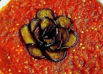 خوراک گوجه مخصوص و خوشمزه