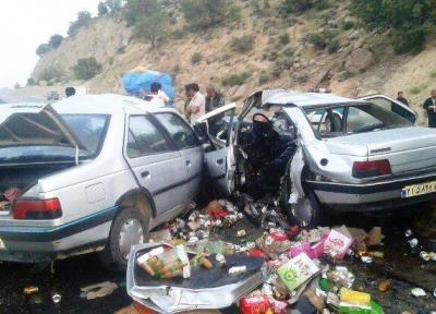 خبرنگاران تصادف در سمیرم 7 مصدوم بر جا گذاشت